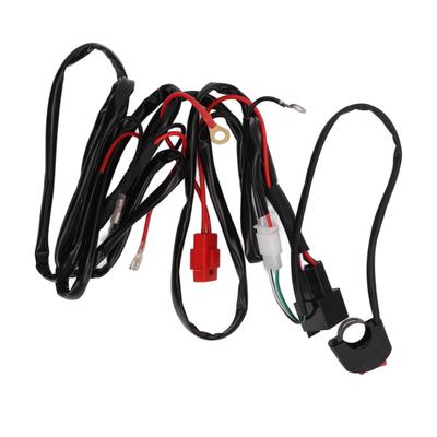 Motosiklet LED Çalışma Lambası Anahtarı Kablo Demeti 12V 40A 9? için32V Kir Bisikletleri ATV Elektrikli Araba