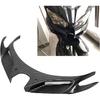400-Front Fairing, Carbon Fiber Front Fairing Aerodynamic Wing Cover ABS Fits for 250/400 18-20
