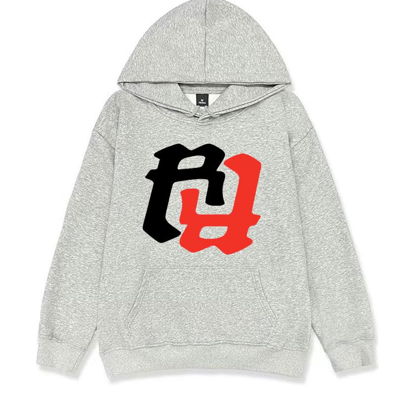 

Rapper RR KanKan Logo Graphic Print Hoodies Men Women Clothing Y2k Vintage Sweatshirt Autumn/Winter Cozy Fleece Oversized Hoodie 3XL