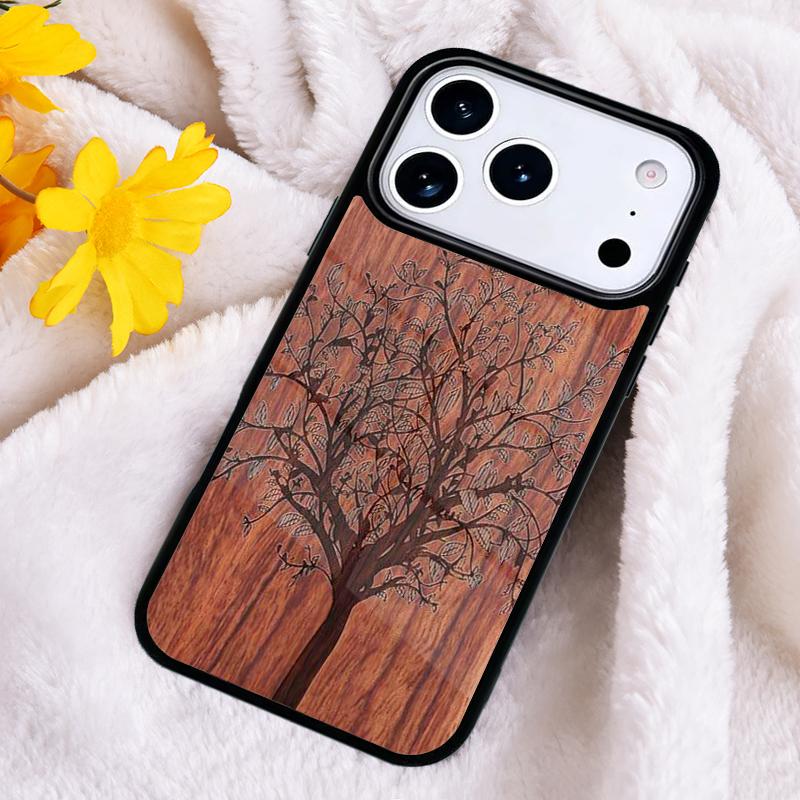

Натуральный бамбук Дерево Принт животного Чехол для телефона для IPhone 11 12 13 14 15 16e 17 Pro Max мобильный для IPhone 17 Air iPhone 12 Pro Max