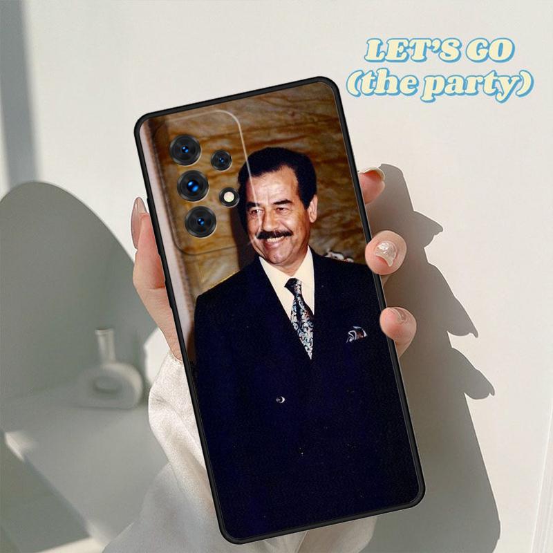 Saddam Hussein Iraq Arabic phone case For Samsung Galaxy A42 A31 A40 A51 A71 A32 A80 A91 A52 A72 A20e A21S A50 A70 A11 A12 Cover