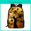 Halloween Bat Pumpkin Dualuse Backpack With Large Capacity For Casual Wear And Events