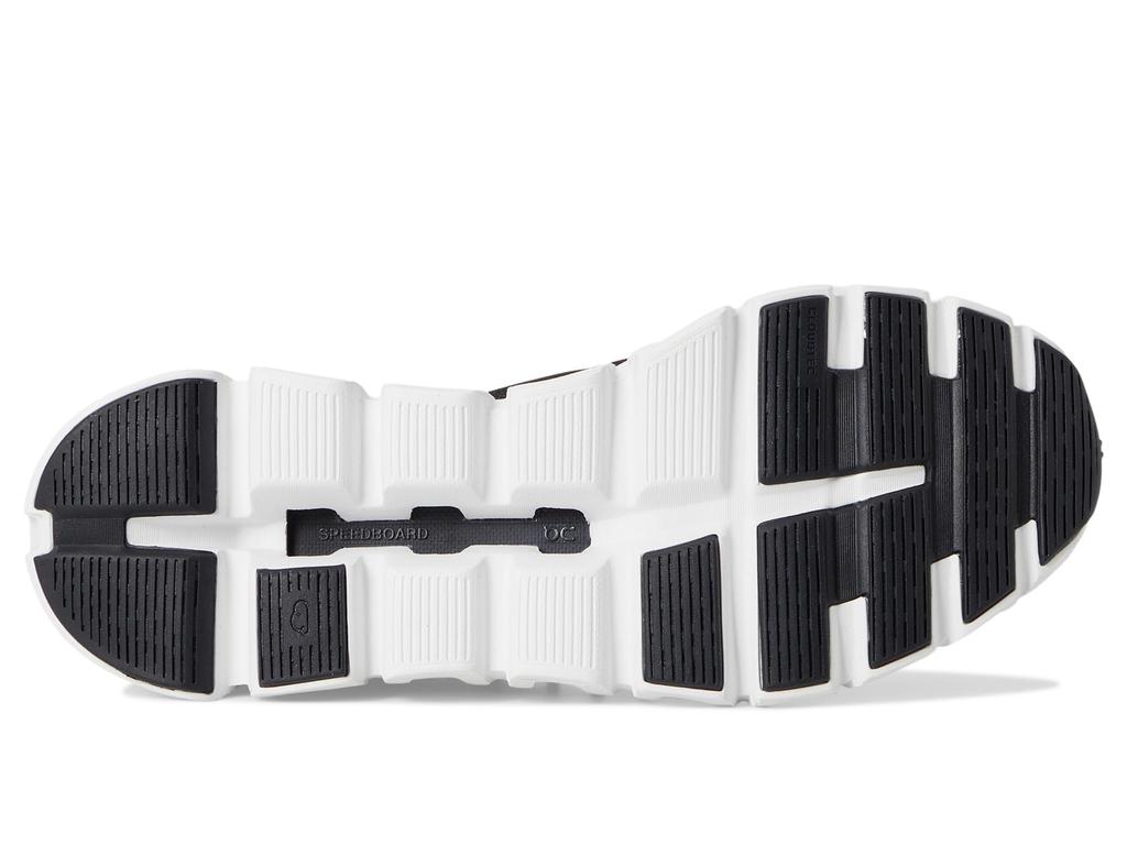 On Cloud 6 Coast Running Size Men's Shoes, Black/White, 28.5cm