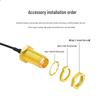 IPEX1 U.FL To SMA Right-Angle RG1.13 RF Jumper Cable (10cm, 10-Pack)