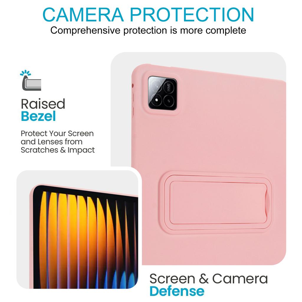 For Xiaomi Pad 7 Pro/Pad 7 Case TPU+PC Skin-Friendly Kickstand Tablet Cover