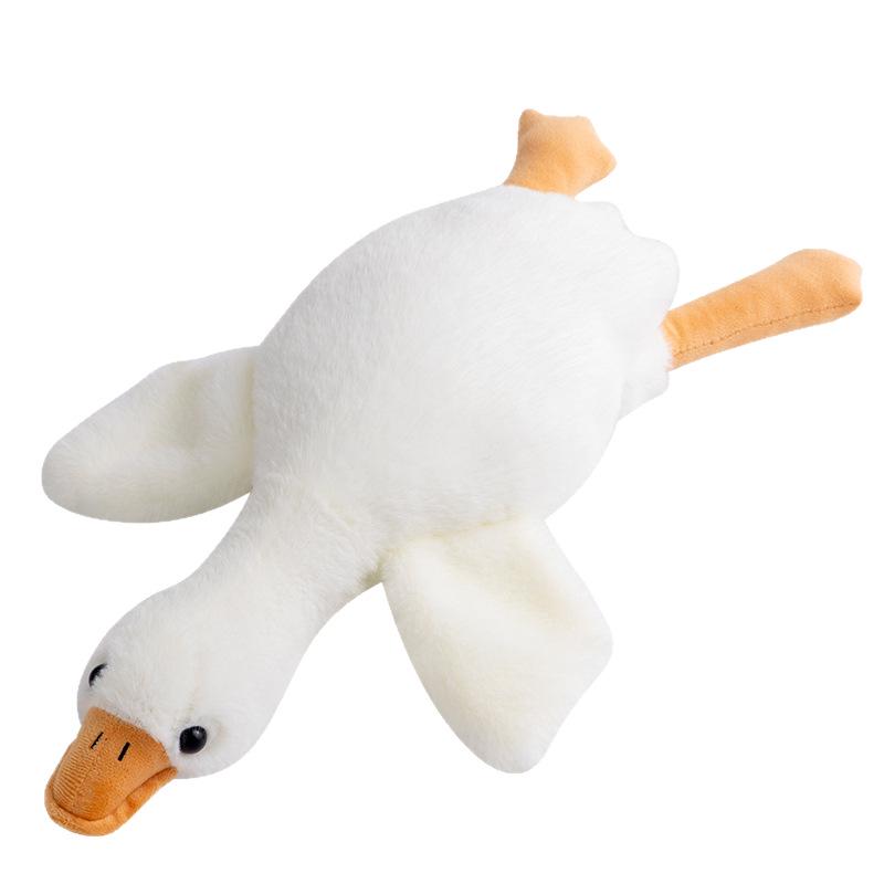 Adorable White Goose Plush Toy - Cute Sleeping Pillow & Birthday Gift