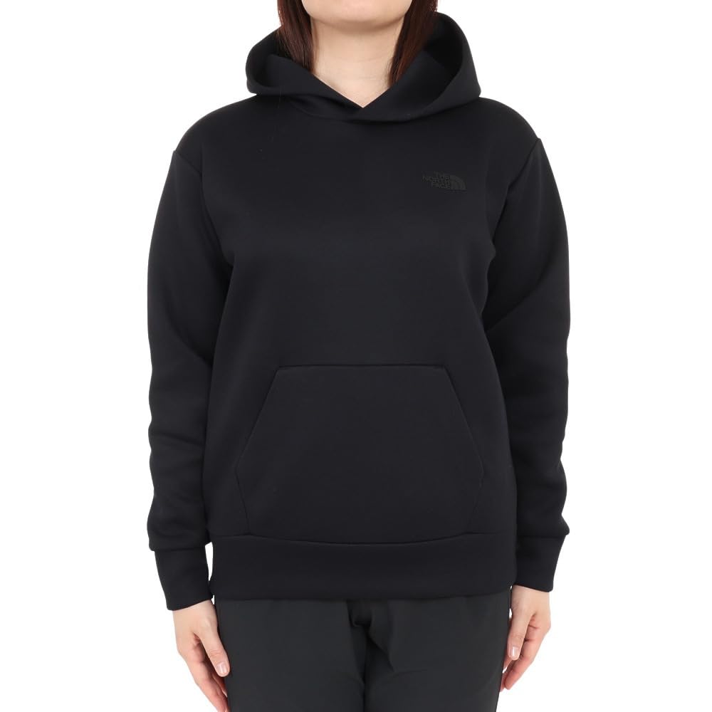 The North Face Tech Air Sweat Wide Hoodie for L Women, Stretch, Anti-Static Care, FW23, Black,