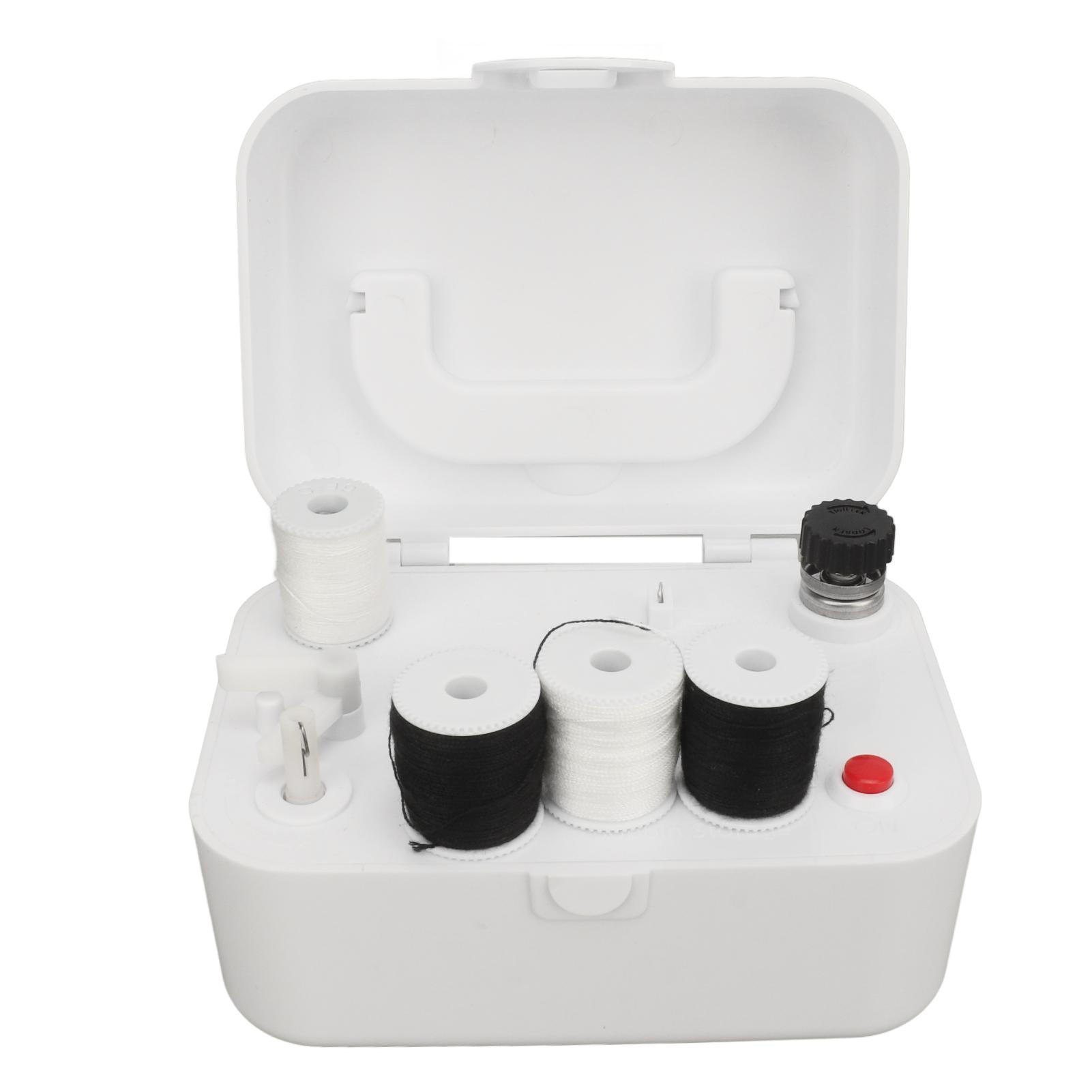 

Portable Automatic Bobbin Winder Machine Compact Electrical Bobbin Winder with 6 Thread for Sewing