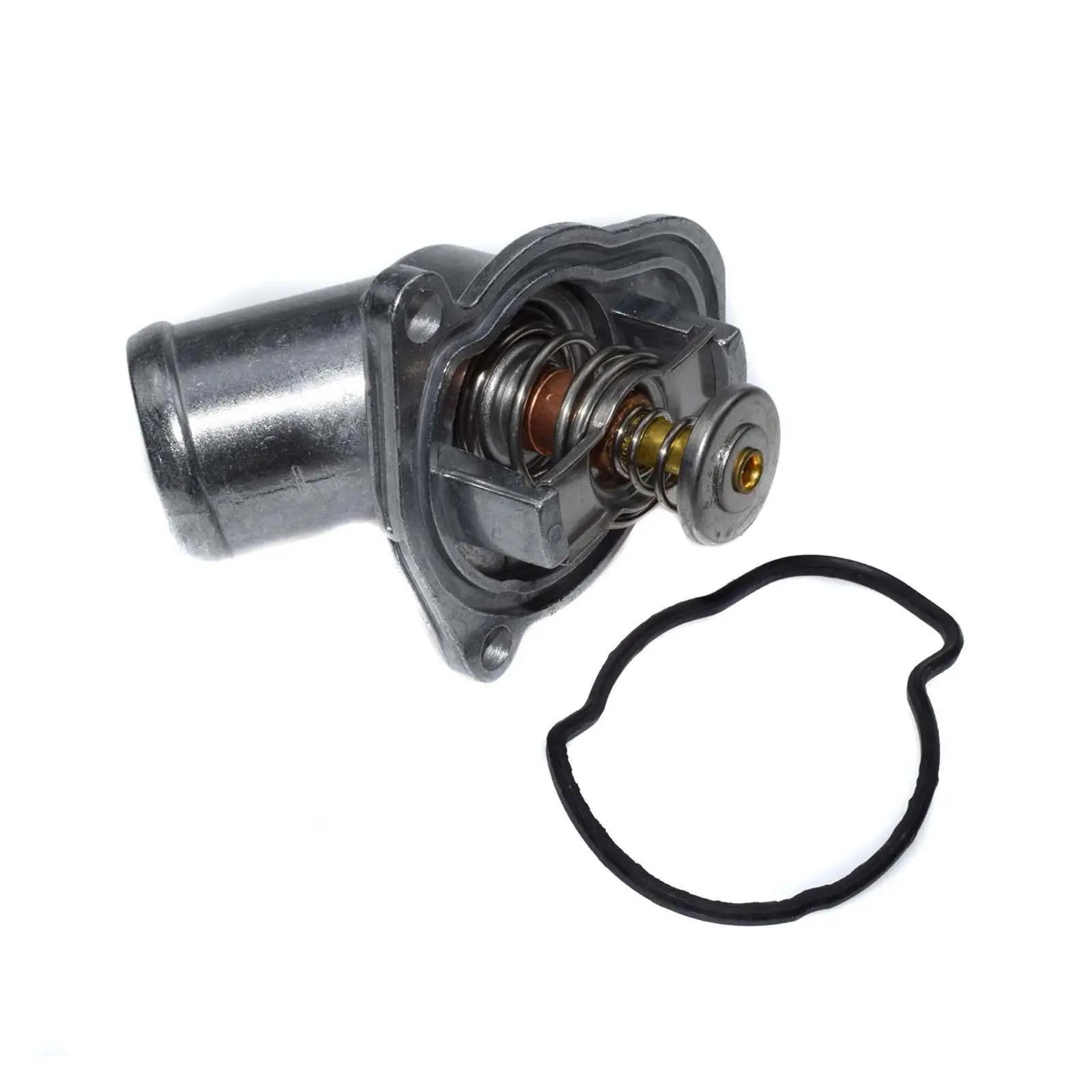 

SMILING WAY# Coolant Thermostat Assembly + Gasket For VAUXHALL Opel Corsa C B, Meriva , Astra H G # 1338096, 12992692, 1338423 срібний