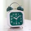 Nordic Style Fashionable and Simple Creativity Metal Ringing Alarm Clock Mute Alarm Clock Student Bedroom Luminous Clock Watch
