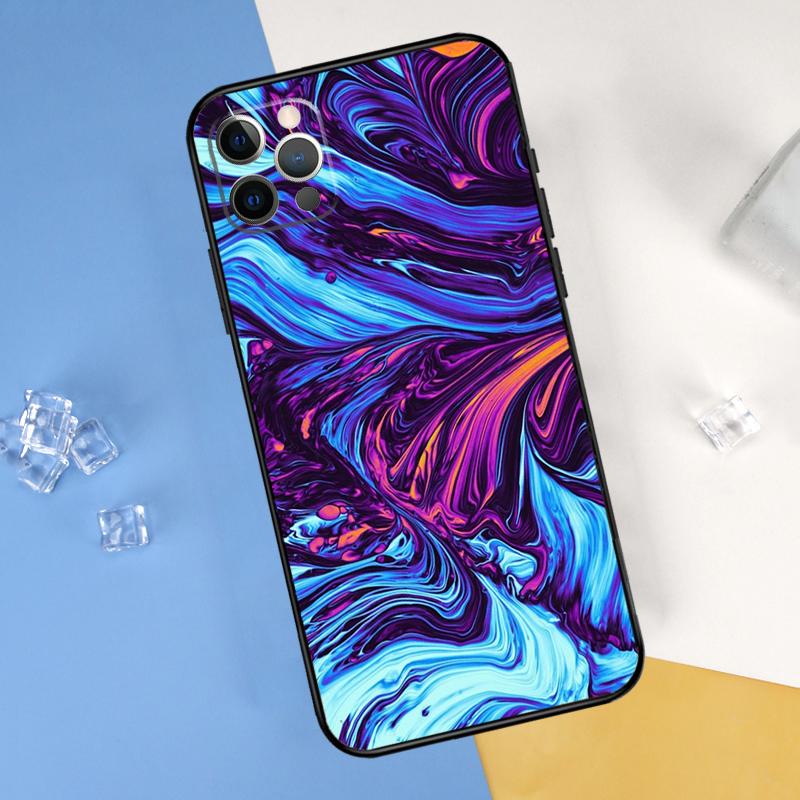 Psychedelic trippy abstract art Phone Case For iPhone 16 Pro 15 Pro 11 13 14 Pro Max 12 Mini XR 16 15 Plus 16e Cover Shell