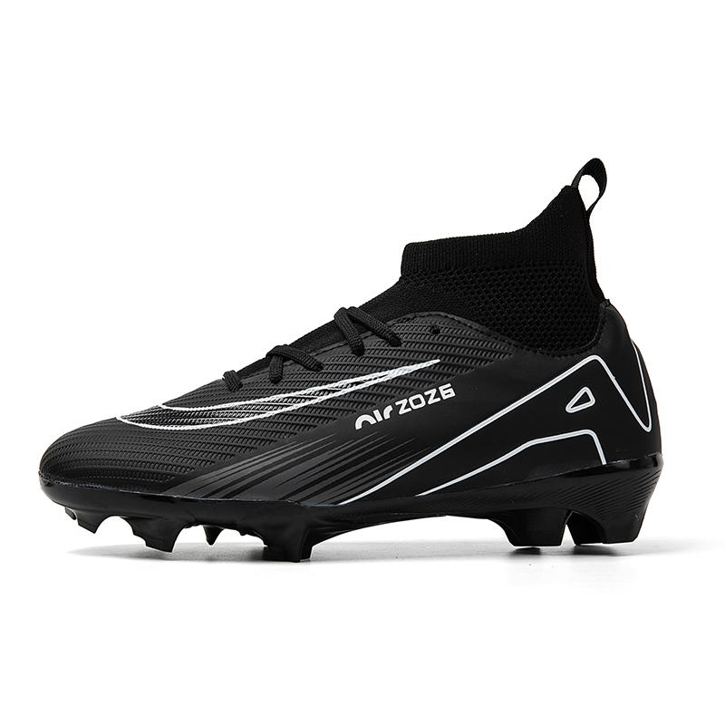 Outdoor Men Football Field Boots Grass Training Professional Football Shoes Long Spikes Fast Soccer Shoes Society Cleats Sneaker