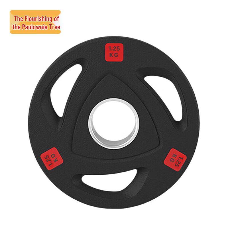 Zizhisheng Rubber Coated Cast Iron Barbell Plate