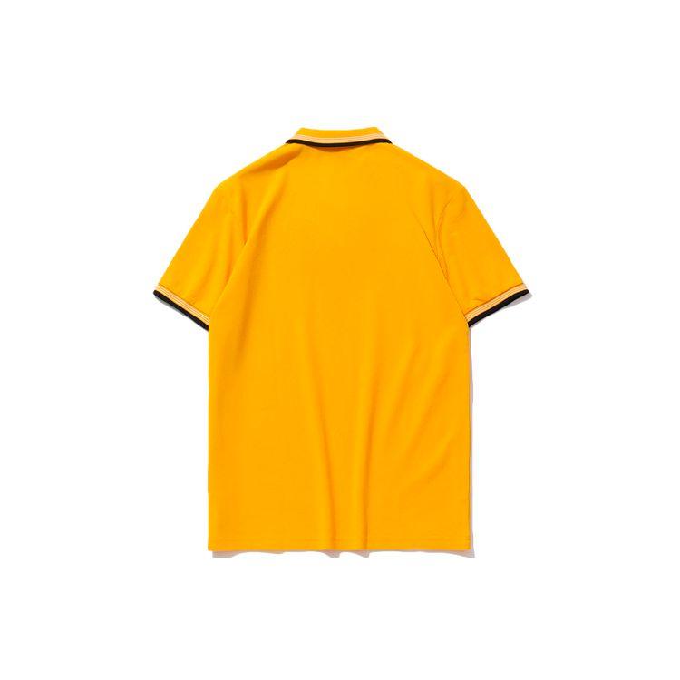 Li Ning Sports Fashion Series Sports Polo Shirt Unisex Tops Yellow APLQ205-2