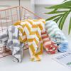 4Pcs 30x30cm Wave Soft Coral Velvet Kitchen Hand Towel Dishcloth Non-stick Oil Cleaning Wipe Cloth Scouring Pad