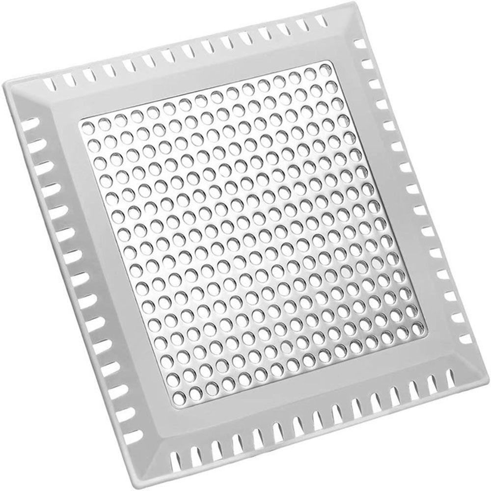 Shower Drain Cover Hair Catcher Drain Filter Bathroom Protector Stainless Steel Sink Strainer Drain Filter Bathtub Hair Catcher