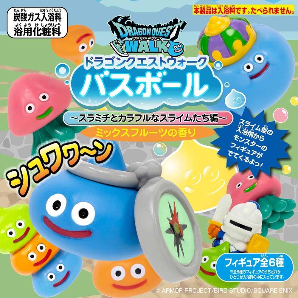 Dragon Quest  Dragon Warrior  Dragon Quest Walk  Bath Ball  Suramichi   Colorful Slimes  1box  12pcs   Reissue 