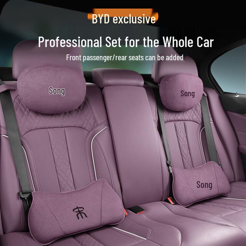 Headrest Lumbar Support Neck Pillow for BYD Song PLUS New Energy Glory Edition