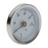 0-120℃ Pipe Thermometers Analog Industrial Pipeline