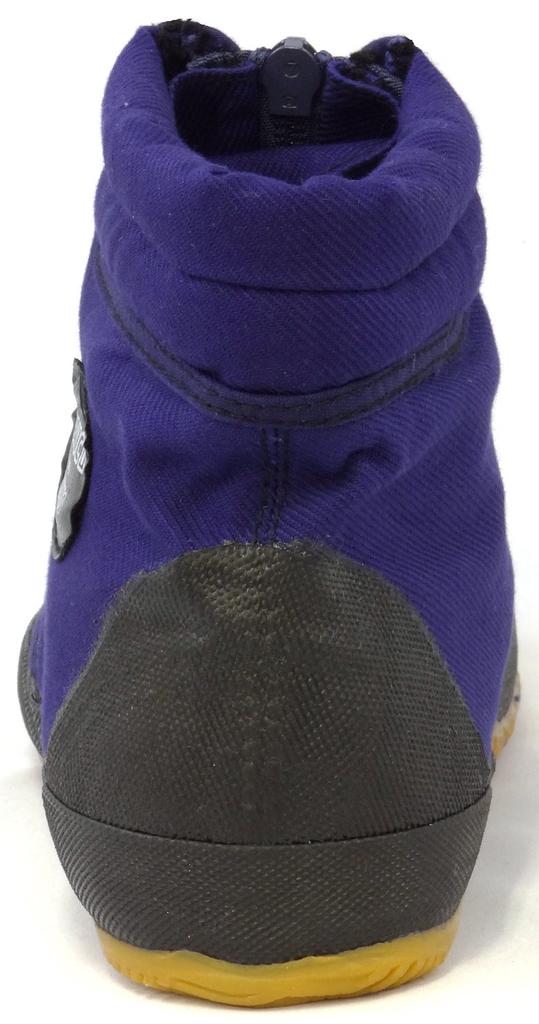 Rikioh Tabic II Work Boots with Zipper, Navy Blue, Size 26.0cm, TVCII ZB