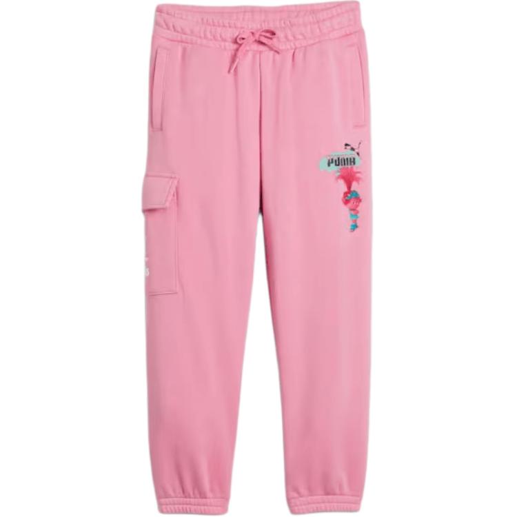 PUMA TROLLS SS24 Casual Pants Pre school Pink 627379-48 104