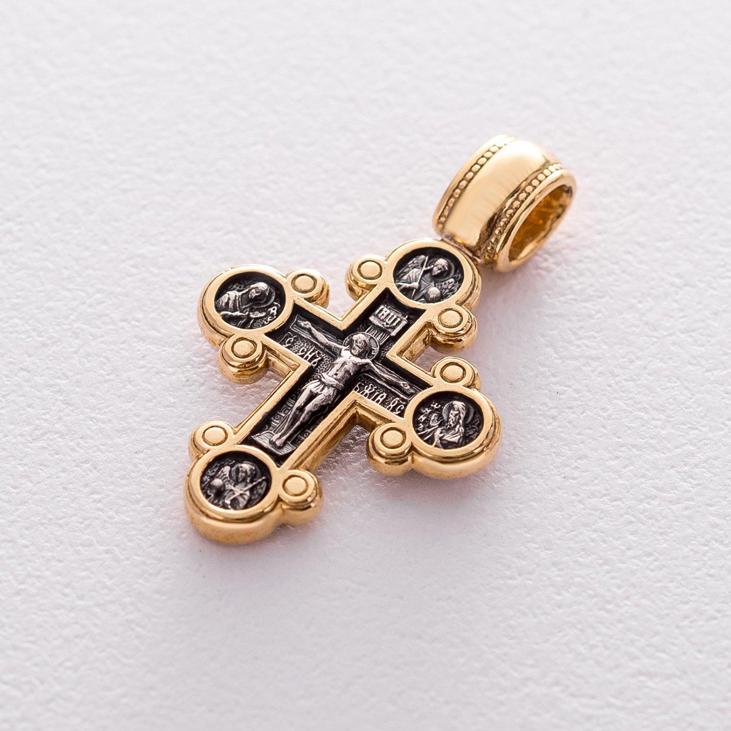 

Православний хрест Розп яття Христове. Деісус. Валаамська ікона Божої Матері. Російські святі Oniks срібний