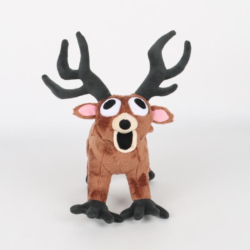 Baumwolle 99 Nächte im Wald Hirsch Plüschtiere Tiere Hirsch Plüsch Weiche gefüllte Plüschpuppe für Kinder Geburtstagsgeschenk
