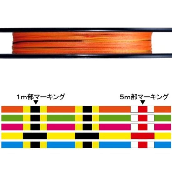 Daiwa PE Line UVF Hyper Mega Sensor 150m Multicolor 1.0