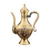 Brass Dragon Wine Pot with Auspicious Cloud Design - Household Metal Wine Set and Home Decor.
