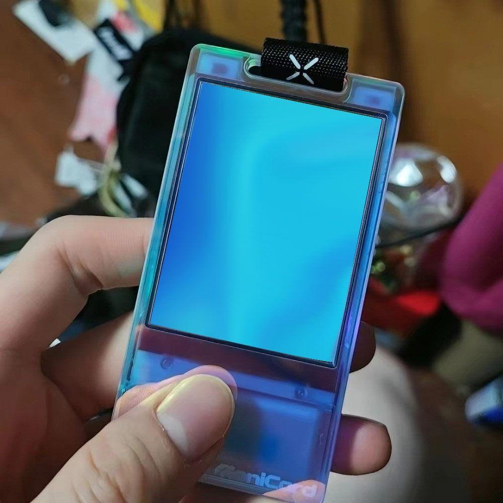 HD Display Magic Card Electronic Pass Badge Rechargeable NFC Bluetooth Badge Collectible