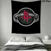 Houston Rockets Logo Artwork Threepiece Set 1 Duvet Cover 2 Pillowcase Without Core Duvet Cover And Pillowcase Bedding Set