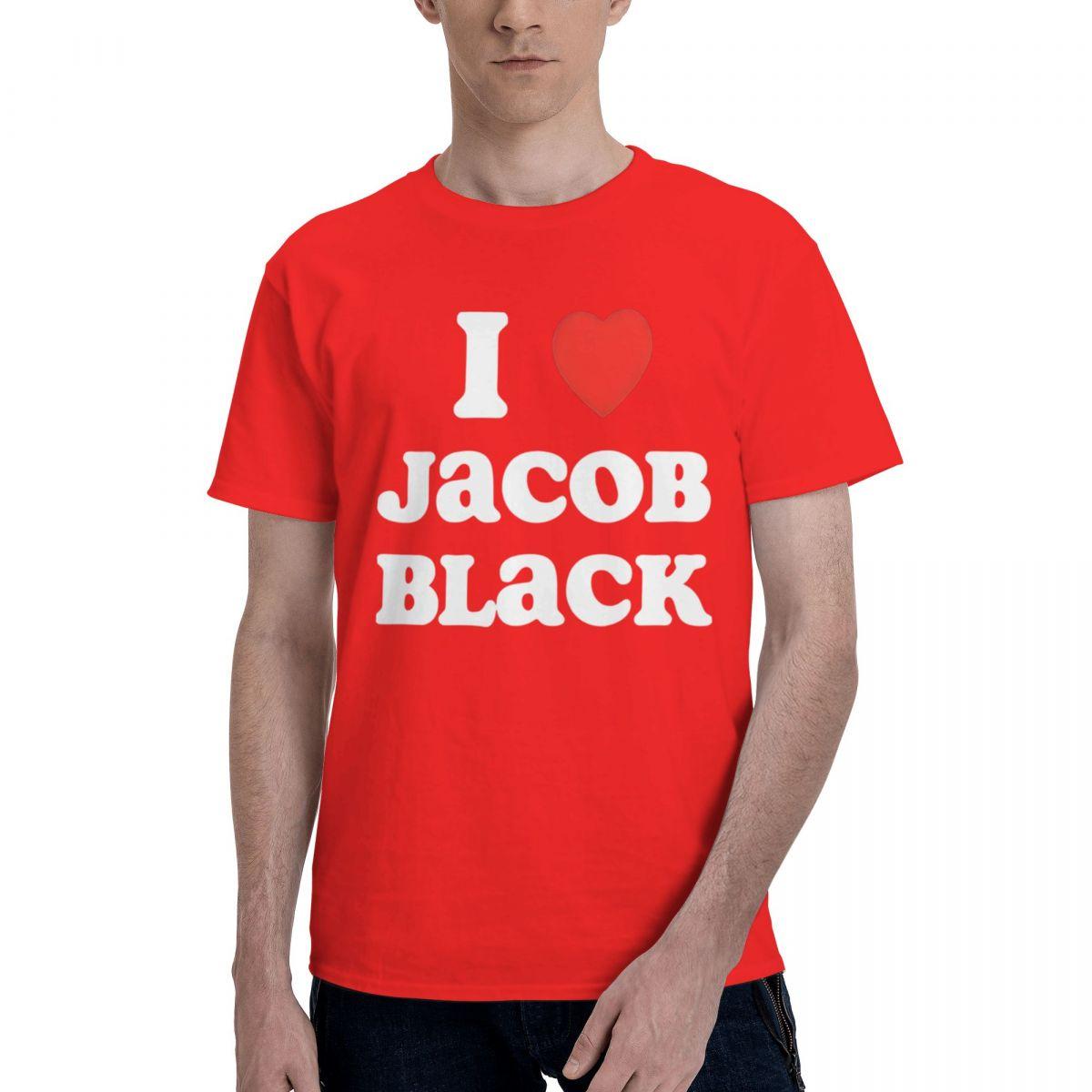 Jacob Black Twilight 100 Cotton Casual Breathable Confortable Cute Mens TShirts Men TShirt S