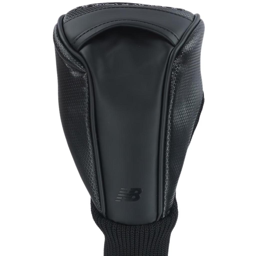 Golf Continuing Standard Product Head Cover for DR FR [New Balance] [Basic Model] (460cc Compatible, Driver) / / 012-4984011 010_Black