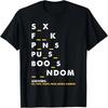 Camiseta Gráfica Retro Humor Sujo Adulto Para Mente Suja