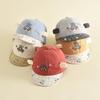 Children's 3D Cute Car Cotton Baseball Cap - Breathable Outdoor Sun Hat