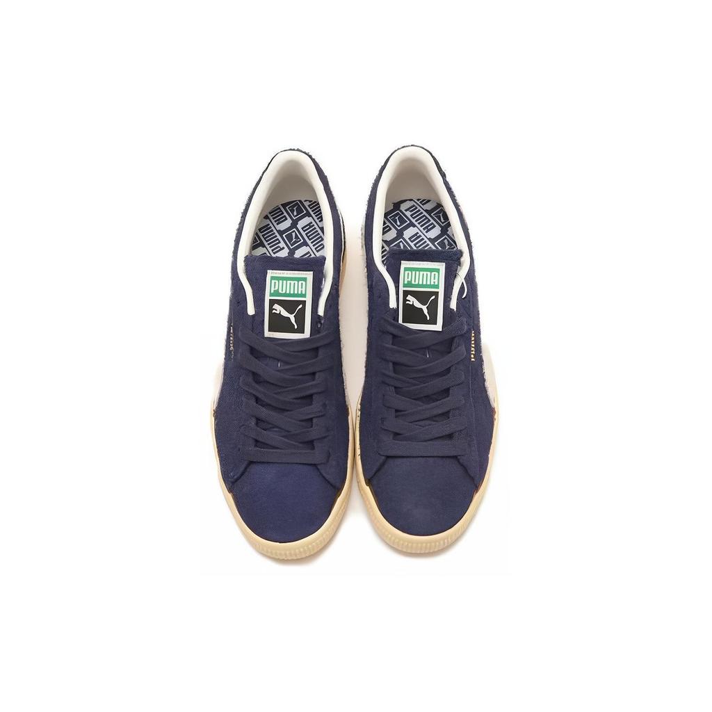 Puma Suede Vintage The Never Worn 2 Unisex Sneaker Blau Marine Hellstroh 394832-01