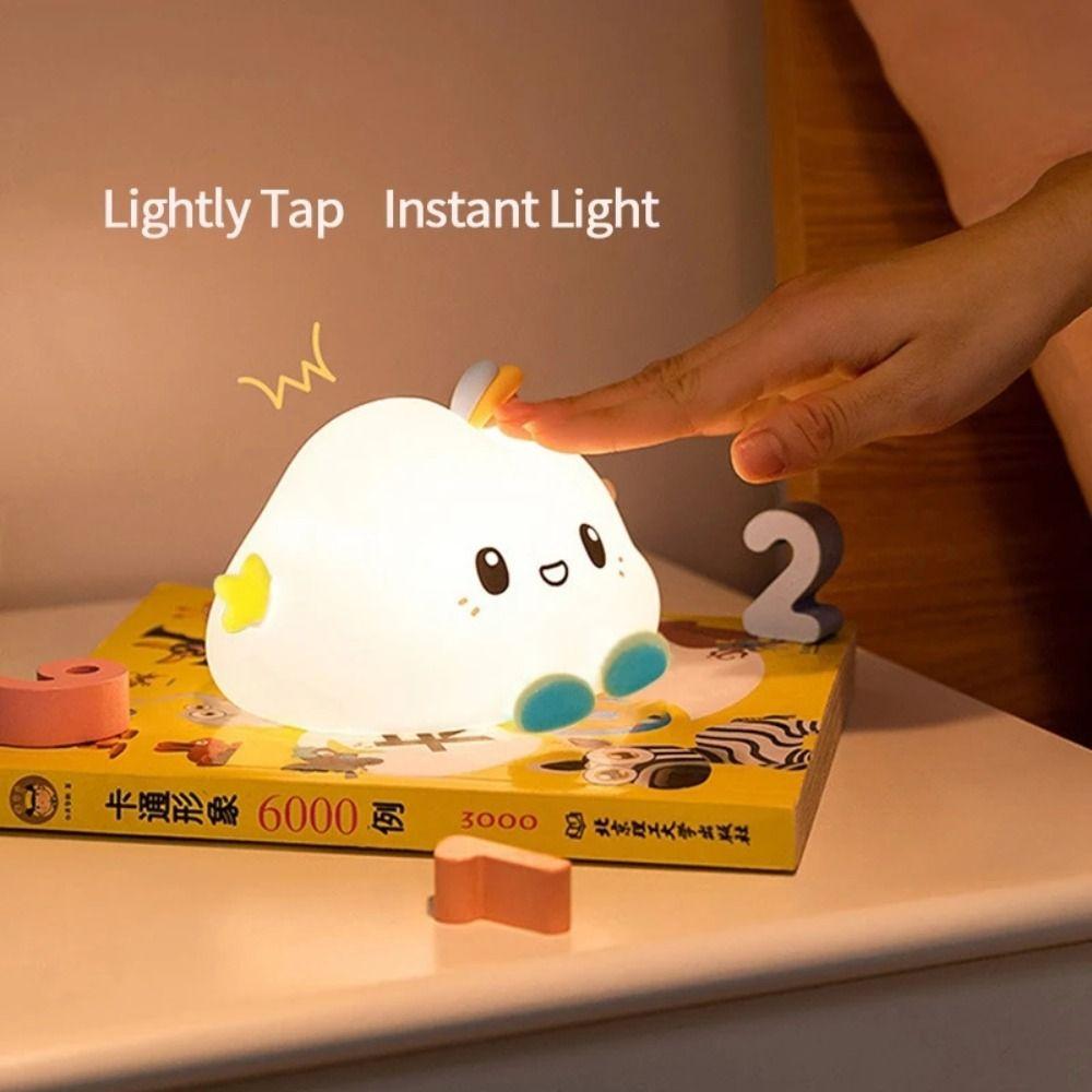 Cute LED Night Light Cartoon Bedside Lamp Home Decoration Cloud Night Light  Children Baby