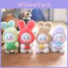 Cute Vegetable Elf Plush Bunny Keychain Adorable Soft Stuffed Toy For Kids