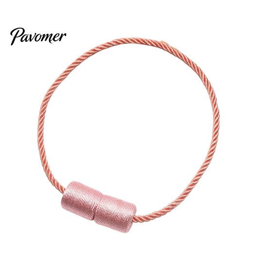 No Drill Curtain Tiebacks Magnetic Tiebacks, Modern Simple Rope Tie Backs, Elegant Decorative Drapes Weave Holdbacks for Home Bedroom Office