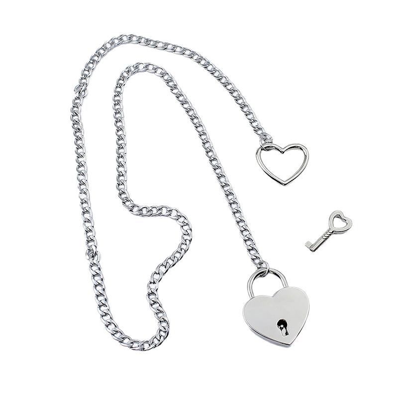 Slip Chain Necklace Rock Stainless Steel Cuban Long Necklace Jewelry Lariat Necklace