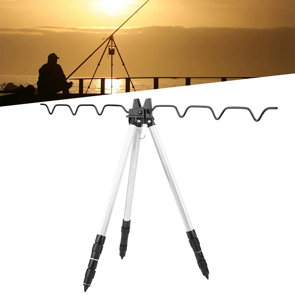 Multifunctional Rod Tripod Outdoor Sea Fishing Support Stand Universal Telescopic Triangle