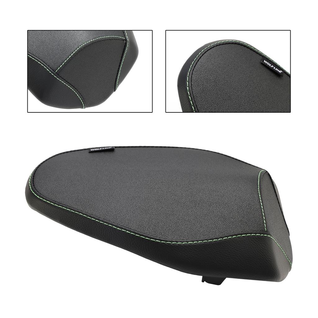 Rear Seat Passenger Cushion Flat Pu Fit Blacka For Kawasaki Zx-4R Zx-4Rr 2023
