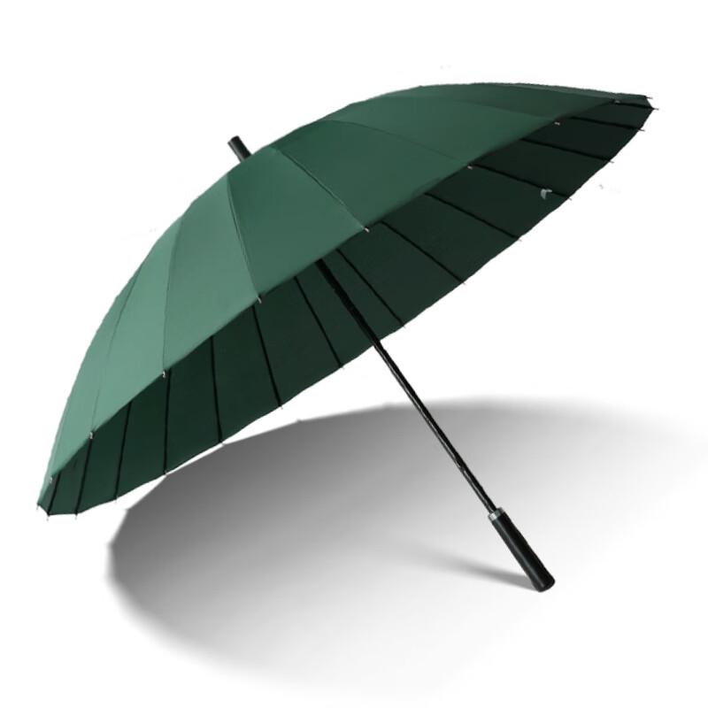 

ShiXun Windproof 24-Rib Oversized Straight Umbrella with Curved Handle
