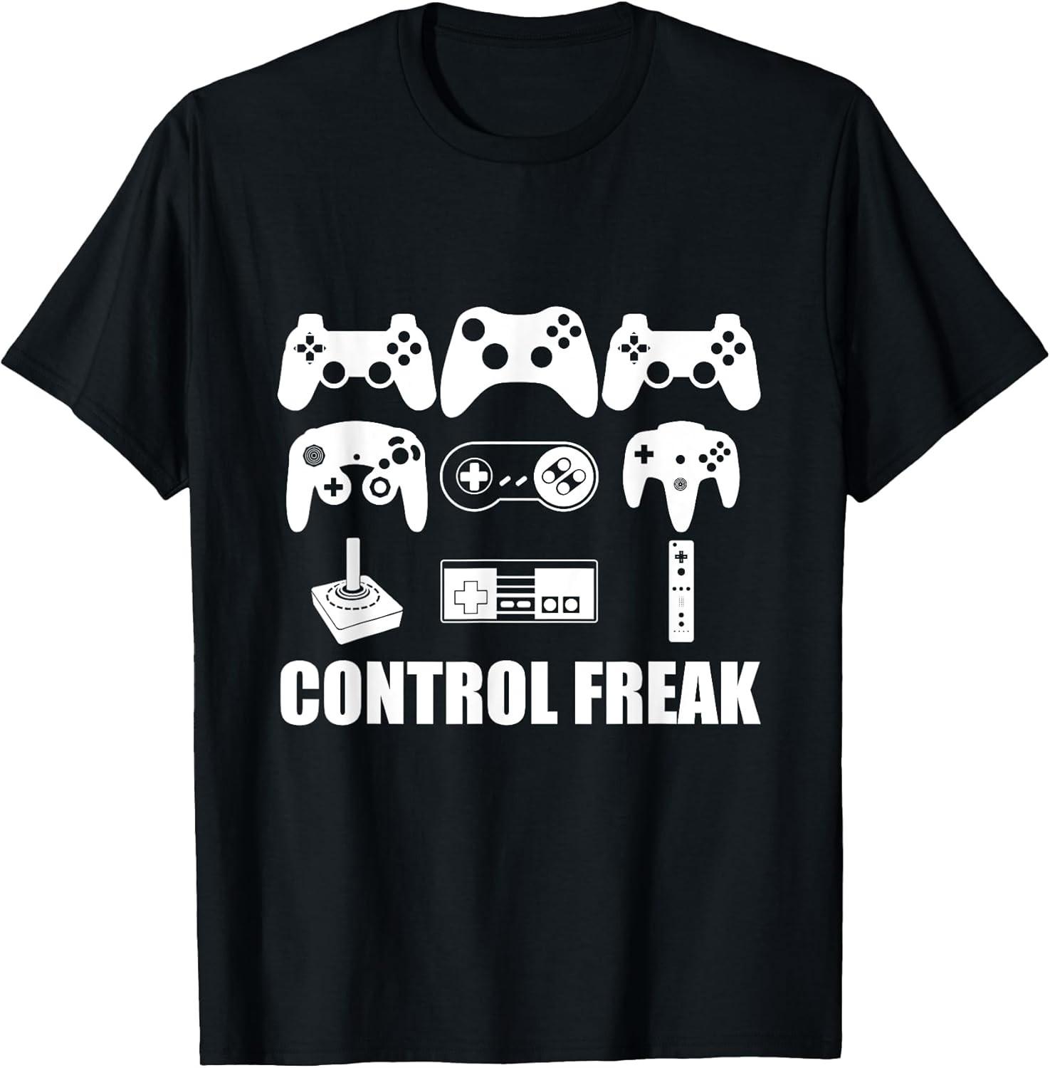 NEW LIMITED! Gamer Control Freak Tee - MADE IN USA XXL