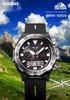 Casio Pro Trek Climber Line Compass Solar Watch Black Radio-Controlled PRW-6800Y-3JF Men's