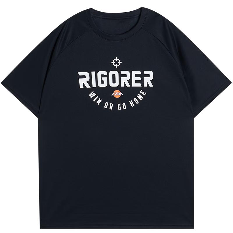 

Мужская спортивная футболка RIGORER с коротким рукавом, быстросохнущая L