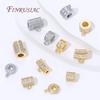 2 Pcs 18K Gold Plated Bails For Pendants,Bale Pendant Holder For Jewelry Accessories,Bead Separator,Jewelry Bail,Necklace Bails