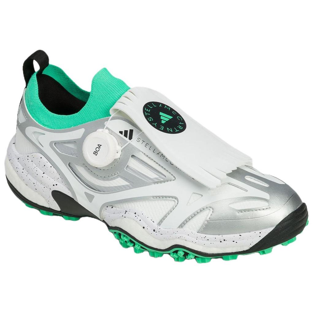 Adidas Stella McCartney x  CodeChaos BOA Golf Bright Green Silver Metallic Women Sneakers Core-White JH8937