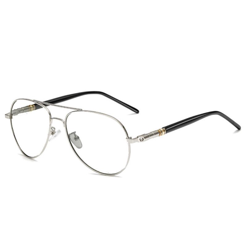 

Солнцезащитные очки для близорукости с фотохромными линзами для защиты от солнца, мужские овальные солнцезащитные очки с диоптрией 0 -0,5 -0,75 до -6,0 Myopia -550 серебряный