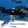 ABKP-Cave Dive Hooks Sturdy Diving Hook Underwater Activities Diving Reef Hooks Red